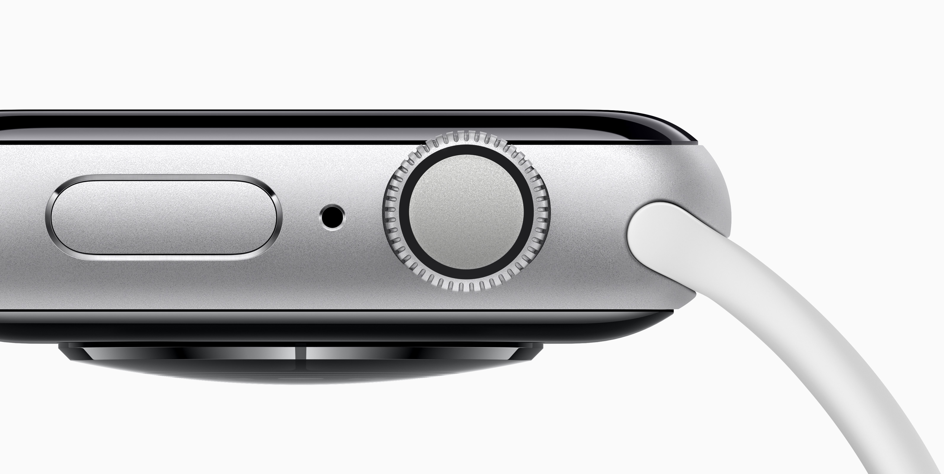 Вид сбоку Apple Watch 4