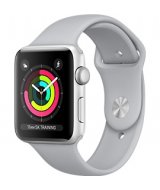 Apple Watch 3 Wi-Fi 38 мм серебристый алюминий/дымчатый (MQKU2 / MTEY2 )