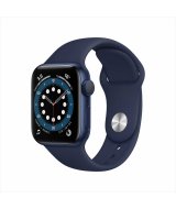 Apple Watch Series 6, 40 мм, корпус из алюминия синего цвета, спортивный ремешок «тёмный ультрамарин» (MG143RU-A)