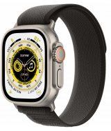 Apple Watch Ultra GPS + Cellular, 49 мм, корпус из титана, ремешок Trail черного/серого цвета