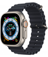 Apple Watch Ultra GPS + Cellular, 49 мм, корпус из титана, ремешок Ocean черного цвета