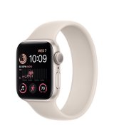 Apple Watch SE 2022, 40 мм, корпус из алюминия цвета «сияющая звезда», спортивный ремешок цвета «сияющая звезда»