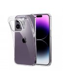 Силиконовый чехол прозрачный iPhone 14 Pro Max