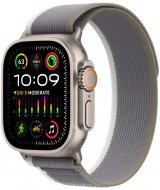 Apple Watch Ultra 2 GPS + Cellular, 49 мм, корпус из титана, ремешок Trail зеленого/серого цвета, размер M/L