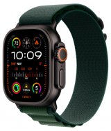 Apple Watch Ultra 2 GPS + Cellular, 49 мм, корпус из черного титана, ремешок Alpine зеленого цвета, размер M