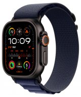 Apple Watch Ultra 2 GPS + Cellular, 49 мм, корпус из черного титана, ремешок Alpine темно-синего цвета, размер M