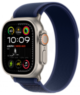 Apple Watch Ultra 2 GPS + Cellular, 49 мм, корпус из бежевого титана, ремешок Trail голубого цвета, размер M