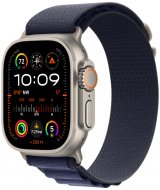 Apple Watch Ultra 2 GPS + Cellular, 49 мм, корпус из бежевого титана, ремешок Alpine темно-синего цвета, размер M