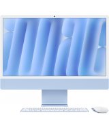 Apple iMac 24" Retina 4,5K (M4 10C CPU, 10C GPU, 2024), 16 ГБ, 256 ГБ SSD, голубой