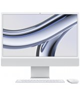Apple iMac 24" Retina 4,5K, M3 (8C CPU, 10C GPU, 2023), 24 ГБ, 1 ТБ SSD, серебристый