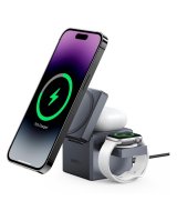 Беспроводная зарядная док станция PROFIT  3-in-1 Cube с Magsafe