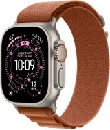 Умные часы Apple Watch Ultra 3 LTE 49 мм (титановый корпус, природный/терракота, текстильный ремешёк размера S)