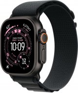 Умные часы Apple Watch Ultra 3 LTE 49 мм (титановый корпус, черный/черный, текстильный ремешёк размера S)