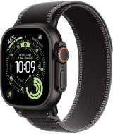 Умные часы Apple Watch Ultra 3 LTE 49 мм (титановый корпус, черный/черный, нейлоновый ремешёк размера S/M)