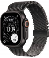 Умные часы Apple Watch Ultra 3 LTE 49 мм (титановый корпус, черный/металл (титан), миланская петля S)